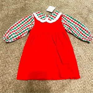 NWT The Smocking Place Corduroy Dress